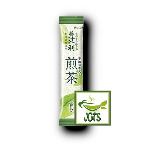Kataoka Bussan Tsujiri Sencha with Uji Matcha Green Tea 30 Sticks (30 grams) Individually wrapped stick type