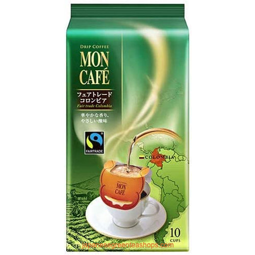 Kataoka Drip Coffee Mon Cafe Fair Trade Colombia Blend 10 Pack