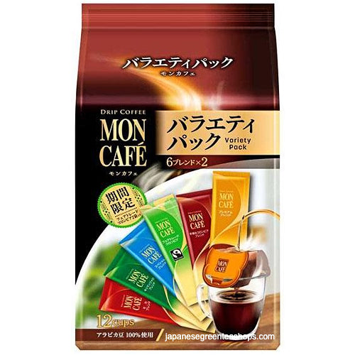 Kataoka Drip Coffee Mon Cafe Variety Pack 12 Pack