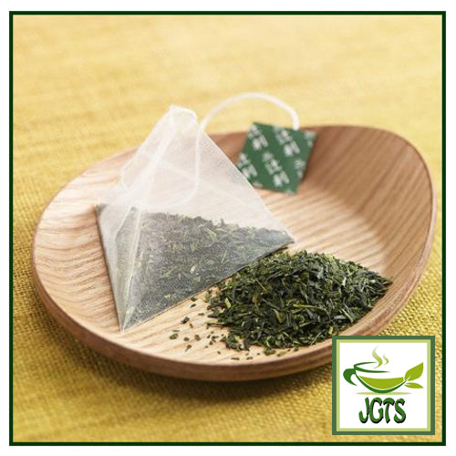 Kataoka Tsujiri Sencha Tea Bags 20 Pack (40 grams) Triangle Sencha tea bags