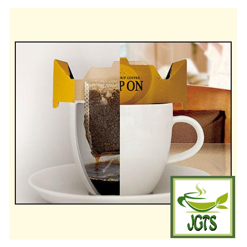 Key Coffee Drip On Variety Pack Ground Coffee 12 Pack - Inside cup view