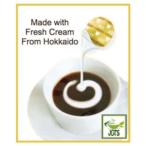 Key Creamy Fresh Cream Coffee Creamer 15 Servings (67.5 grams) Cream from Hokkaido