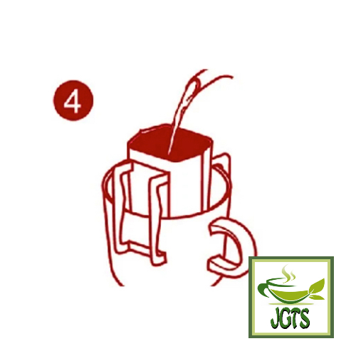 Kobe Saito Roaster's Taste Drip Coffee Packs - How to Drip Brew Coffee Packets 4