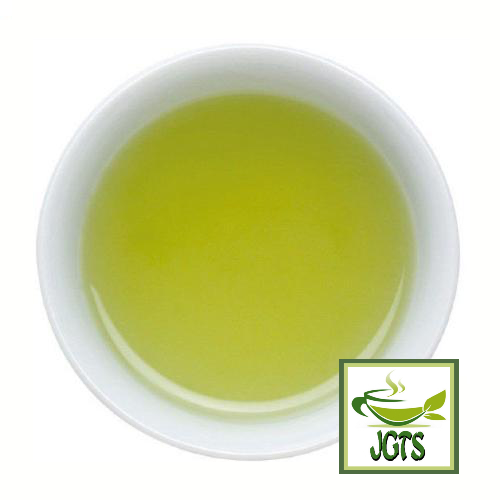 Kunitaro Delicious Caffeine-less Deep Steamed Instant Tea (40g) Brewed Hot in Tea Cup