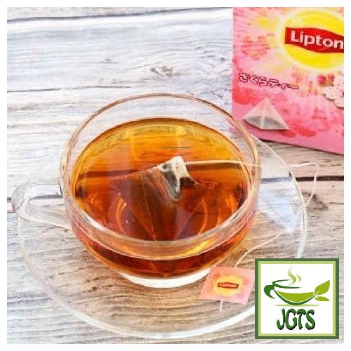 Lipton Sakura Tea Japan Limited - Brewed in cup with tea bag