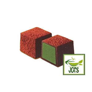 Meiji Melty Kiss First Picked Dark Matcha (56 grams) One piece of matcha melty kiss