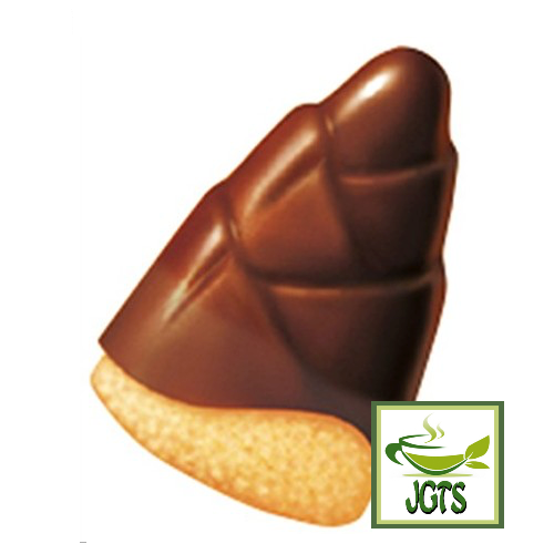 Meiji Takenoko No Sato Chocolate - one individual cookie