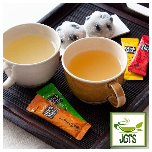 Meito Sangyo Stick Mate Ginger Assortment 20 Sticks - Fruit tea in cups