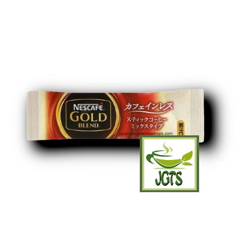 Nescafe Gold Blend Cafe Latte Caffeine-less Instant Coffee 7 Sticks - One individually wrapped  Stick