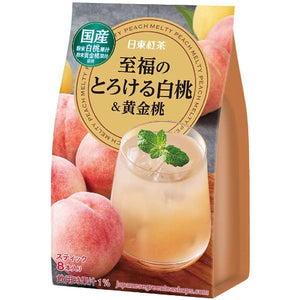 Nittoh Blissful Melting White Peach & Golden Peach (8 Sticks)
