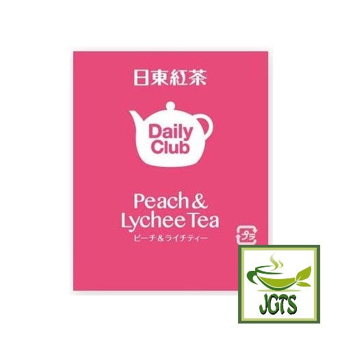 Nittoh Daily Club 6 Variety Pack 10 Tea Bags - Peach & Lychee Tea