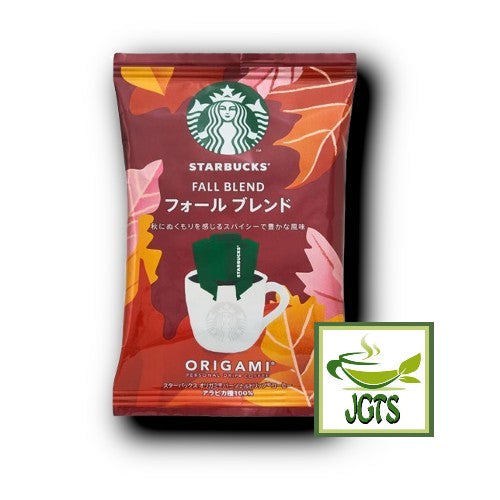 Starbucks Origami Personal Drip Coffee Autumn Blend and Cup (1 Pack) - One individual package
