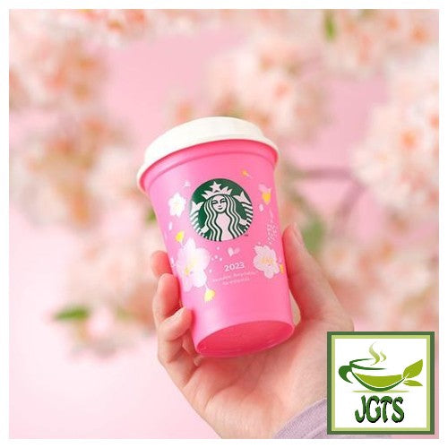 Starbucks Origami Personal Drip Coffee Spring Blend and Cup (1 Pack) - Pink sakura cup