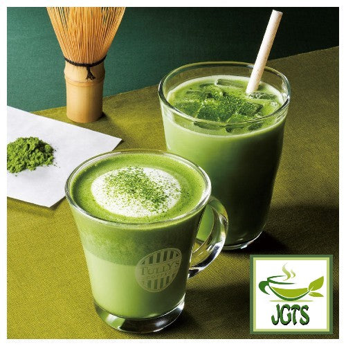 TULLY'S & TEA Matcha Latte Delicious Matcha Latte - Brewed hot and iced