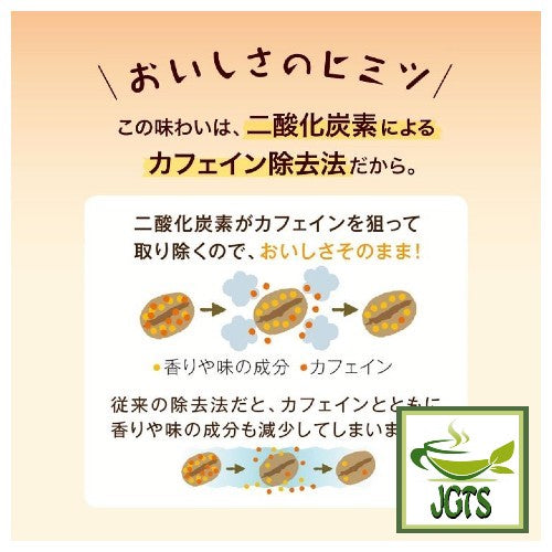 (UCC) Oishii Caffeine-less Deep Rich Ground Coffee 8 Pack - Carbon Dioxide Extraction Method (J)