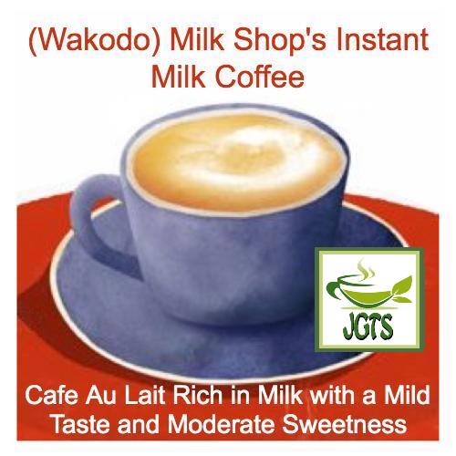 (Wakodo) Milk Shop's Instant Milk Coffee - Rich taste moderate sweetness